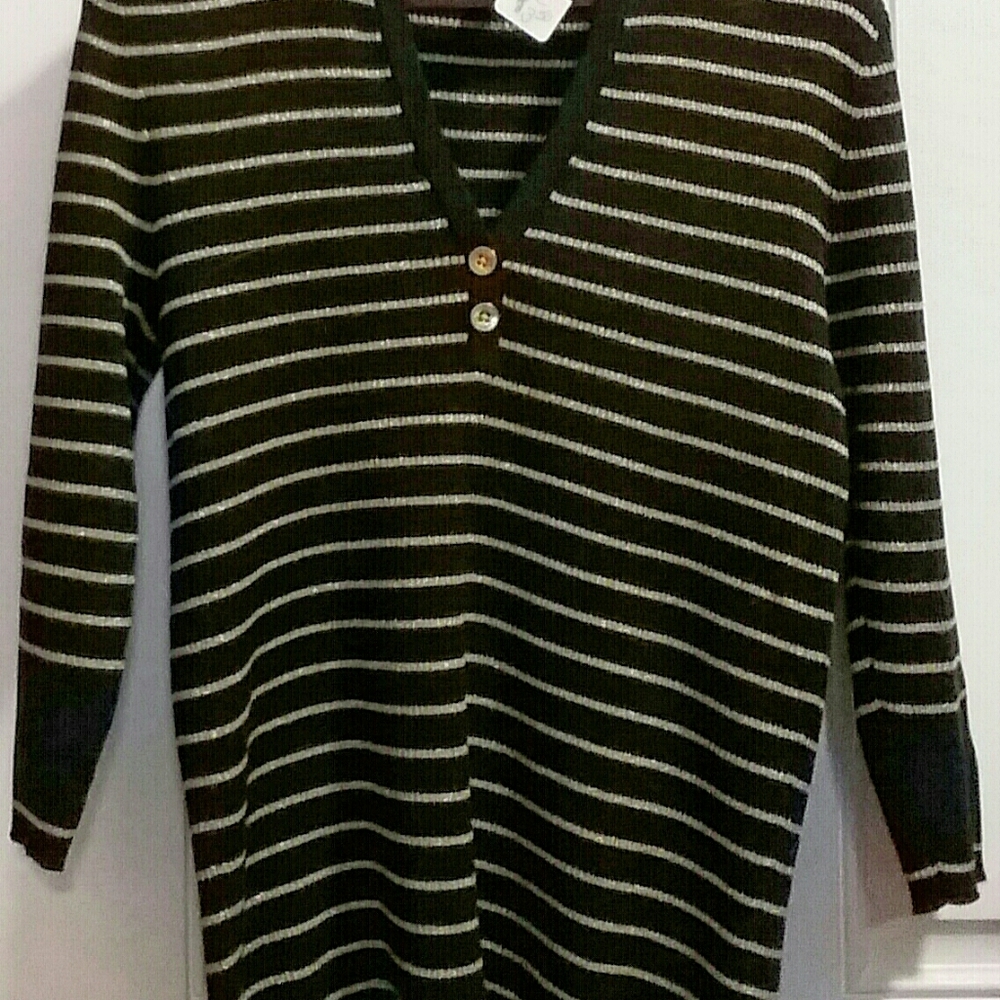 Lauren Petite Sweater L Cotton/Poly